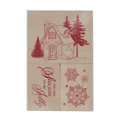 House Wood Stamp Set by Recollections&trade;