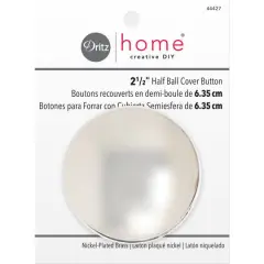 Dritz&reg; Home 2.5" Half Ball Cover Button