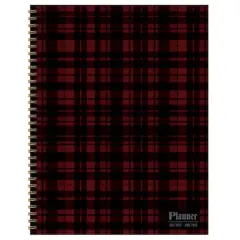 TF Publishing 2025-2026 Gwen Plaid Large Weekly/Monthly Planner