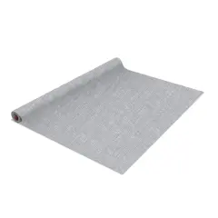 Simplify Gray Linen Self-Adhesive Shelf Liner, 2ct.