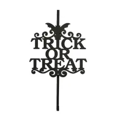 19" Halloween Trick or Treat Wreath Hanger
