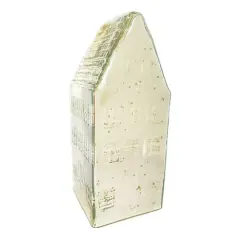 Hello Honey&reg; 10" Silver Tall Mercury Glass House Decoration