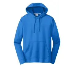 Port & Company&reg; Performance Fleece Pullover Hooded Adult Sweatshirt Royal