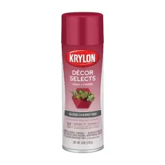 Krylon&reg; D&eacute;cor Selects Gloss Paint & Primer Cherry Red