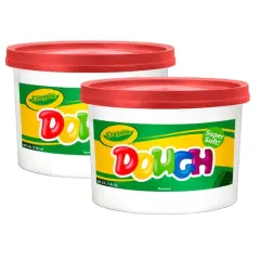 Crayola&reg; Super Soft 3lb. Red Modeling Dough, 2ct.