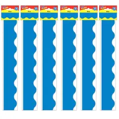 Trend Enterprises&reg; Terrific Trimmers&reg; Classic Borders, 234ft. Blue