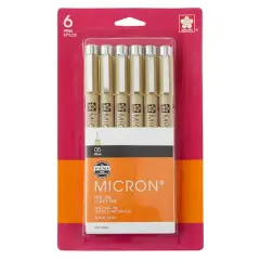 Pigma&reg; Micron&trade; 05 Fine Line Black Pens, 6ct.