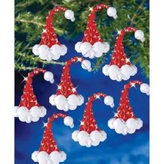The Beadery&reg; Santa's Hat Holiday Beaded Ornament Kit
