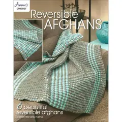 Annie's Crochet Reversible Afghans Book