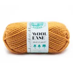 Lion Brand&reg; Wool-Ease&reg; Thick & Quick&reg; Solid Yarn Mustard