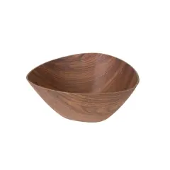 Luxe Party Mahogany Collection Large" Triangle Serving Bowl