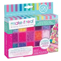 Make It Real Mixed Heishi Beads with Storage Case Activity Kit