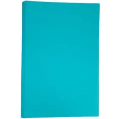 JAM Paper Matte 11" x 17" 24lb. Paper, 100 Sheets Sea Blue