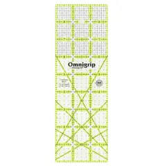 Omnigrid&reg; Omnigrip Rectangle Quilting Grid Ruler, 3" x 9"