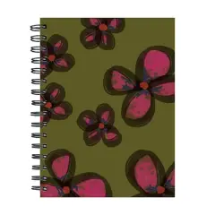 TF Publishing Painted Flowers Spiral Lined Journal