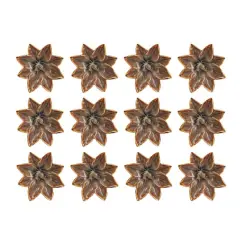 Hello Honey&reg; 5" Multicolor Rustic Glaze Stoneware Flower Plate, 12ct.