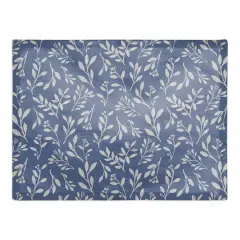 Delicate Floral Placemat Navy