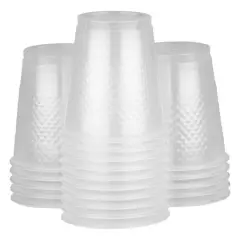 JAM Paper 12oz.Plastic Party Cups, 20ct. Clear