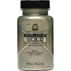 FolkArt&reg; Treasure Gold&trade; Metallic Paint Green Gold