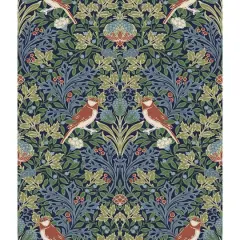 RoomMates Garden Aviary Peel & Stick Wallpaper Jewel