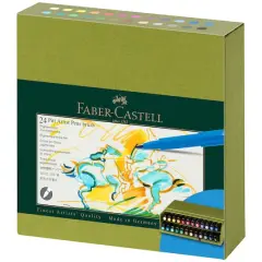Faber-Castell Pitt Artist 24 Color Brush Pen Studio Box Set