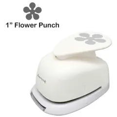 Dress My Craft&reg; 1'' Flower Paper Punch