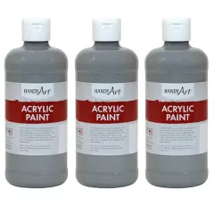 Handy Art&reg; Acrylic Paint, 3ct. Gray