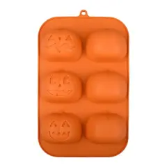 Jack-o'-Lantern 3D Silicone Treat Mold by Makery&trade;