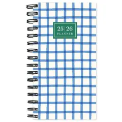 TF Publishing 2025-2026 Picnic Plaid Small Weekly/Monthly Planner