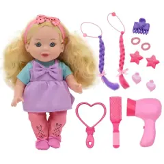 New Adventures Lil' Tots&reg; Talking Hair Styling Doll Playset