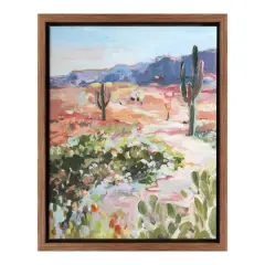 10" Cactus Field Canvas Wall Art by Ashland&reg;