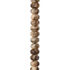 Feldspar Rondelle Beads by Bead Landing&trade;, 8mm