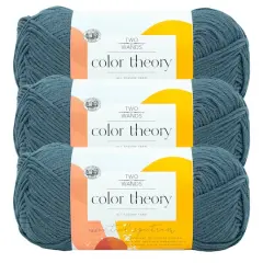 3 Pack: Lion Brand&reg; Two of Wands Color Theory Yarn Stonewash