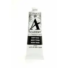 Grumbacher&reg; Academy&reg; Oil Color, 150mL Ivory Black
