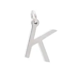 Sterling Silver Alphabet Charm by Bead Landing&trade; K