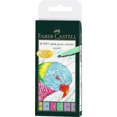 Faber-Castell&reg; PITT Artist Pens&reg; Pastel Brush Pen Set