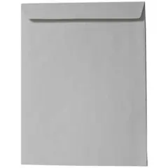 JAM Paper 9" x 12" Gray Kraft Open End Envelopes, 50ct.