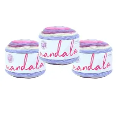 3 Pack Lion Brand&reg; Mandala&reg; Yarn Wood Nymph