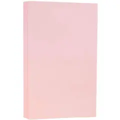 JAM Paper Matte 8.5" x 14" 28lb. Paper, 50 Sheets Baby Pink