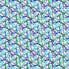 Fabric Editions White Puppy Bones Cotton Fabric