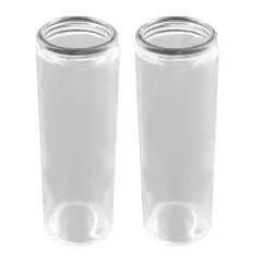 15oz. Clear Prayer Candle Jars, 2ct. by Make Market&reg;