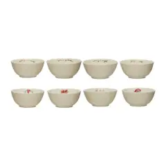 Hello Honey&reg; Holiday Greeting Stoneware Bowls Set