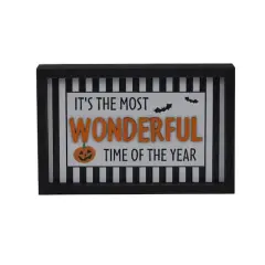 8" Wonderful Time Block Tabletop Sign by Ashland&reg;