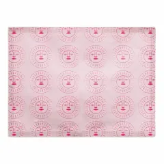 Rosey Sun Pattern 18" x 14" Cotton Twill Placemat