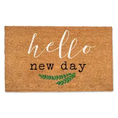 Hello New Day Doormat