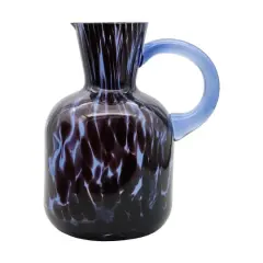 7.5" Blue Glass Vase Pitcher by Ashland&reg;