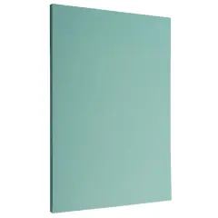 JAM Paper 8.5" x 14" 80lb. Matte Cover Cardstock Pack, 50 Sheets Aqua Blue