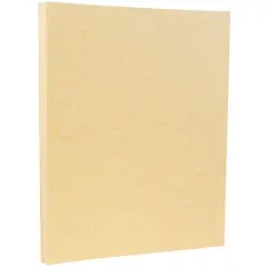 JAM Paper 8.5" x 11" Parchment Paper, 100 Sheets Antique Gold