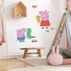 RoomMates Peppa Pig&trade; Playtime Peel & Stick Giant Wall Decals