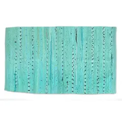 DII&reg; Multi Aqua Rag Rug, 20" x 31.5"